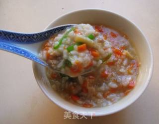 瑶柱瘦肉粥的做法步骤：11