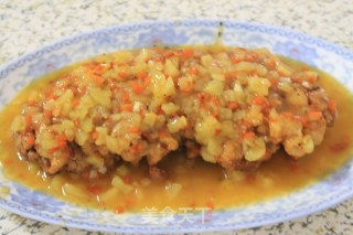 菠萝酥鱼的做法步骤：8