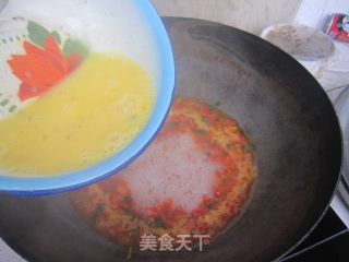 红椒鸡蛋卤面的做法步骤：7