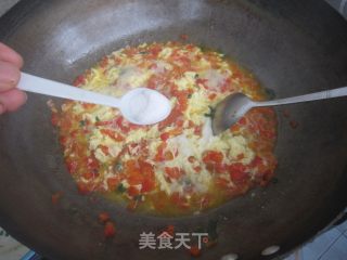 红椒鸡蛋卤面的做法步骤：9