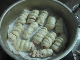 中式毛毛虫热狗的做法步骤：11