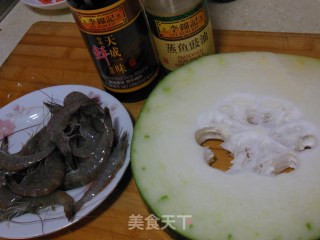 虾仁烧冬瓜——四季情愫之“冬之恋”的做法步骤：1