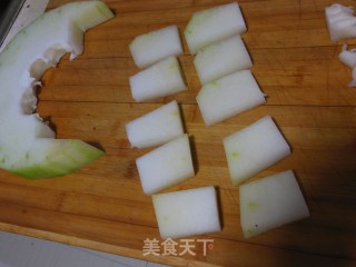 虾仁烧冬瓜——四季情愫之“冬之恋”的做法步骤：5