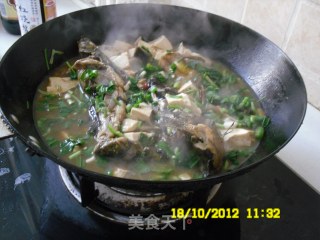 昂子鱼烩豆腐的做法步骤：6