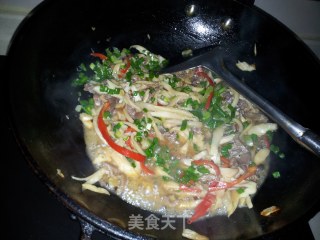 沙姜爆杏鲍菇的做法步骤：10