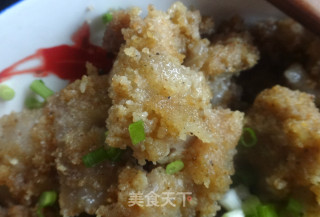 用最简单的烹饪技巧，做出最地道的农家美食  粉蒸肉的做法步骤：11