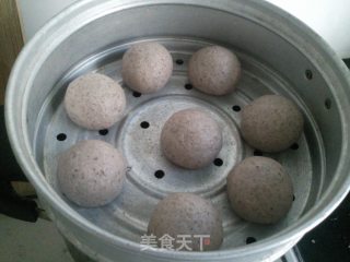 粗粮更健康--------豆渣芝麻包的做法步骤：5