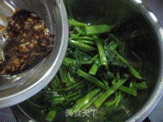 蒜拌空心菜的做法步骤：9
