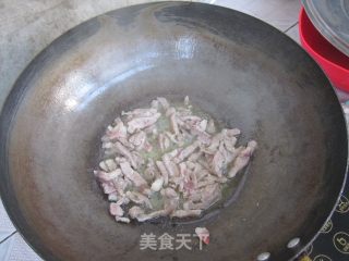 榨菜炒肉丝的做法步骤：3