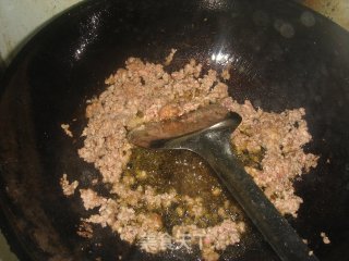 糯玉米炒肉末的做法步骤：7