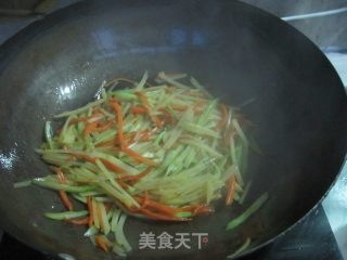素炒三丝的做法步骤：10