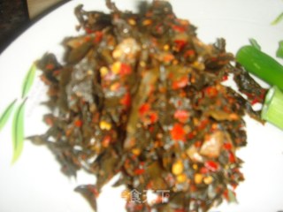 韭菜腌菜土豆片汤的做法步骤：4