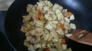双瓜炒鸡蛋的做法步骤：5