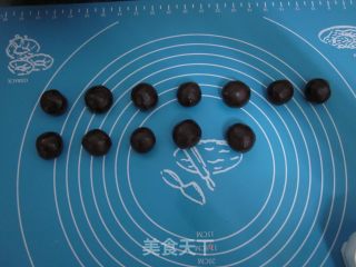 巧克力裂纹曲奇的做法步骤：5