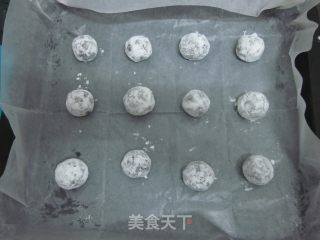 巧克力裂纹曲奇的做法步骤：7
