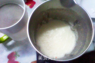 无糖杏仁豆浆+豆渣青菜饼的做法步骤：5