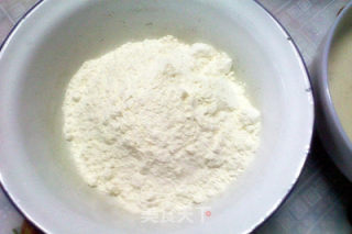 无糖杏仁豆浆+豆渣青菜饼的做法步骤：8