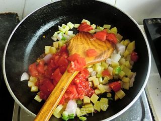 土豆盖浇猫耳朵-晋中美食的做法步骤：13