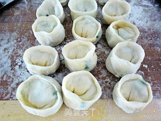 酸汤素水饺的做法步骤：7
