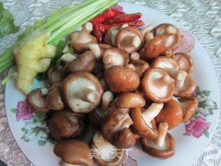 蚝油草菇的做法步骤：2