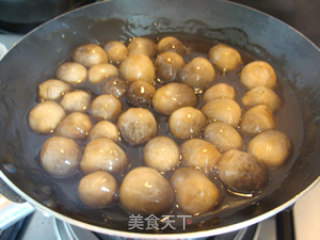 蚝油草菇的做法步骤：4