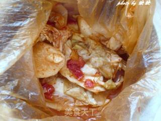 辣菜炒肉的做法步骤：1