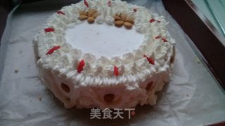 给宝贝一个美好的童年回忆——亲手做蛋糕的做法步骤：9