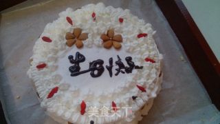 给宝贝一个美好的童年回忆——亲手做蛋糕的做法步骤：11