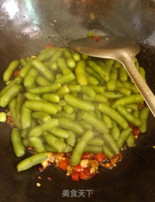 辣炒毛豆豆的做法步骤：5