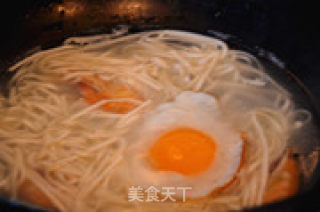 家常猪油鸡蛋面的做法步骤：5