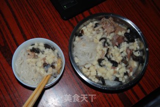 西安人做的羊肉泡馍的做法步骤：8