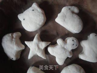 做给宝宝的-------迷你可爱馒头的做法步骤：11