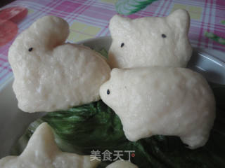 做给宝宝的-------迷你可爱馒头的做法步骤：13