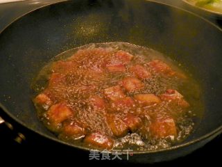 红烧素肉的做法步骤：8