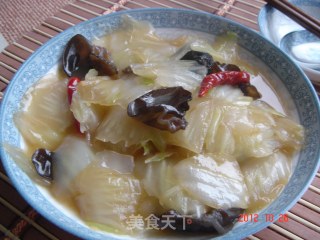 醋溜白菜的做法步骤：5
