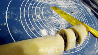 丹麦豆沙面包的做法步骤：7
