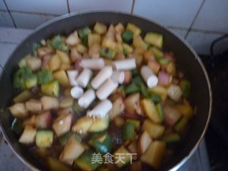 “手抄牌蔬菜”的做法步骤：16