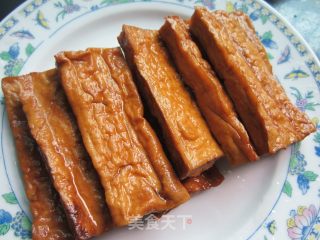 调出后厨幸福味---豆豉蚝油豆腐干的做法步骤：1