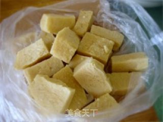白菜炖冻豆腐的做法步骤：3
