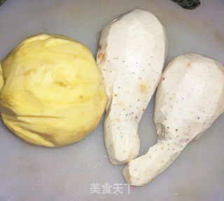薯蓉芋饼的做法步骤：1