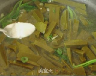 蚝油苦荞麦粉的做法步骤：9