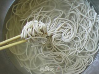 清汤芝麻酱苦荞面的做法步骤：10