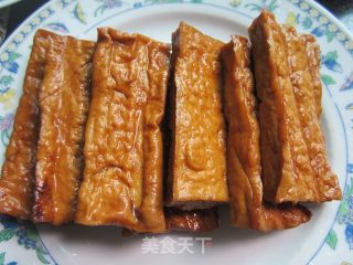 卤味香干的做法步骤：1