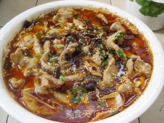 一次就成功的宴客菜——水煮肉片的做法步骤：13