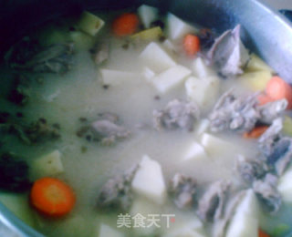土豆鹅肉汤的做法步骤：7