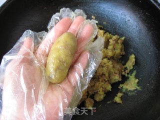 咖喱牛肉可乐饼的做法步骤：10