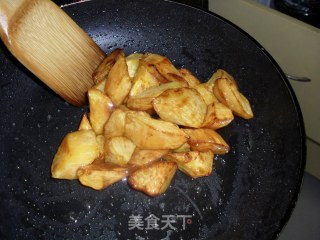拔丝红薯的做法步骤：6