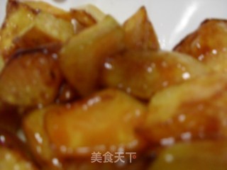 拔丝红薯的做法步骤：7