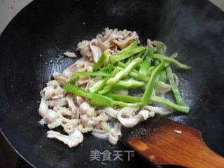 椒溜肚片的做法步骤：6