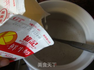 润肺养颜甜品--蛋白杏仁露的做法步骤：8